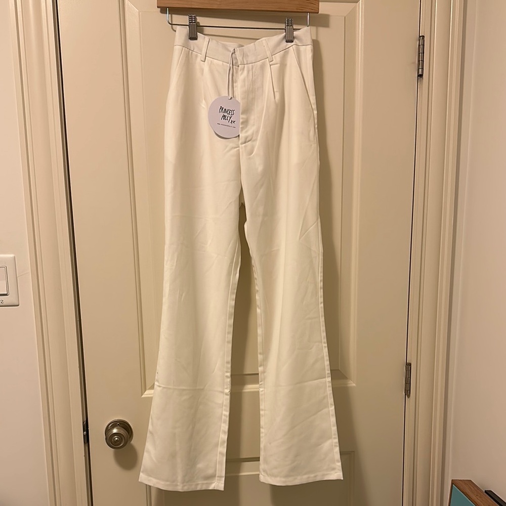 Princess Polly Cream Pants- Size US 2